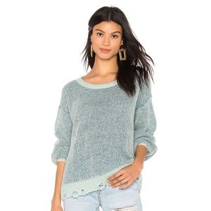 Splendid Marina Sweater in Seafoam and Spruce | XS